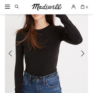 Madewell Crewneck Bodysuit
